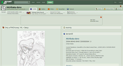 Desktop Screenshot of michibaka-dono.deviantart.com