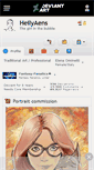 Mobile Screenshot of heilyaens.deviantart.com