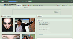 Desktop Screenshot of glamourlandmakeup.deviantart.com