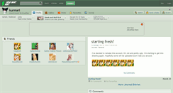 Desktop Screenshot of kurmari.deviantart.com