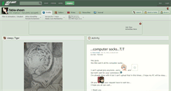 Desktop Screenshot of fabia-sheen.deviantart.com