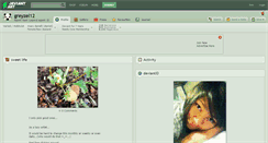 Desktop Screenshot of greyzel12.deviantart.com