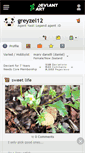 Mobile Screenshot of greyzel12.deviantart.com
