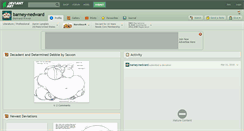 Desktop Screenshot of barney-nedward.deviantart.com