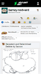 Mobile Screenshot of barney-nedward.deviantart.com