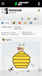 Mobile Screenshot of pashasade.deviantart.com