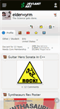 Mobile Screenshot of elderwyrm.deviantart.com