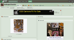 Desktop Screenshot of danburgesstheartist.deviantart.com