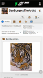 Mobile Screenshot of danburgesstheartist.deviantart.com