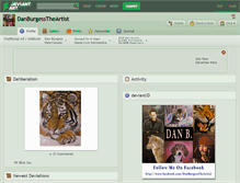 Tablet Screenshot of danburgesstheartist.deviantart.com