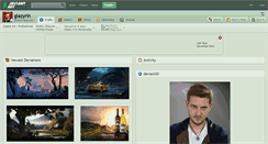 Desktop Screenshot of glazyrin.deviantart.com