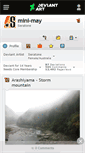 Mobile Screenshot of mini-may.deviantart.com