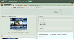 Desktop Screenshot of jamesrogers.deviantart.com