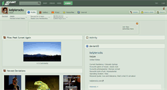 Desktop Screenshot of kelpierocks.deviantart.com