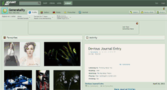 Desktop Screenshot of generatality.deviantart.com