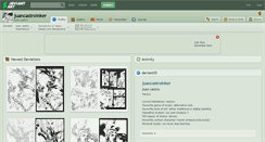 Desktop Screenshot of juancastroinker.deviantart.com