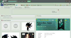 Desktop Screenshot of darktheshadowhog.deviantart.com