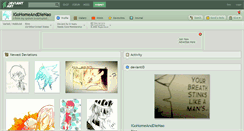 Desktop Screenshot of igohomeanddienao.deviantart.com