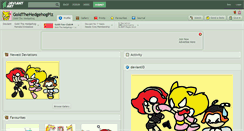 Desktop Screenshot of goldthehedgehogplz.deviantart.com