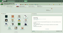 Desktop Screenshot of cheerupyouemos1243.deviantart.com