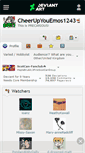 Mobile Screenshot of cheerupyouemos1243.deviantart.com