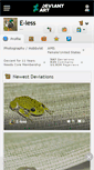 Mobile Screenshot of e-less.deviantart.com