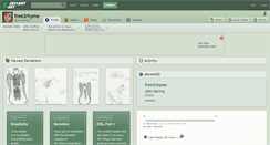 Desktop Screenshot of free2rhyme.deviantart.com