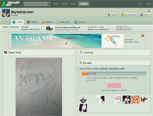 Tablet Screenshot of bayleafqween.deviantart.com