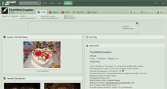 Desktop Screenshot of firewithincreation.deviantart.com