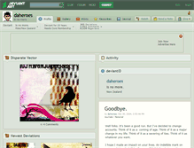 Tablet Screenshot of daheroes.deviantart.com