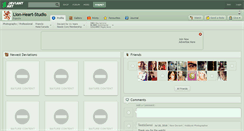 Desktop Screenshot of lion-heart-studio.deviantart.com