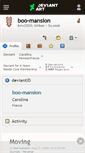 Mobile Screenshot of boo-mansion.deviantart.com