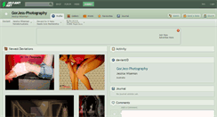 Desktop Screenshot of gorjess-photography.deviantart.com