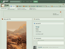 Tablet Screenshot of ftongl.deviantart.com