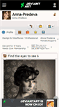 Mobile Screenshot of anna-predeva.deviantart.com