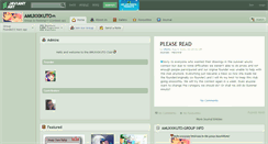 Desktop Screenshot of amuxxikuto.deviantart.com