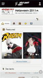 Mobile Screenshot of hetaween-2011.deviantart.com