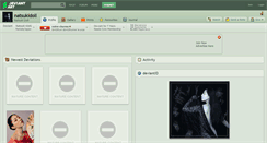 Desktop Screenshot of natsukidoll.deviantart.com