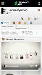 Mobile Screenshot of lanneespehan.deviantart.com