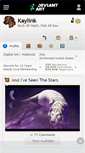 Mobile Screenshot of kaylink.deviantart.com