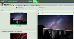 Desktop Screenshot of alierturk.deviantart.com