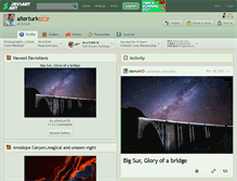 Tablet Screenshot of alierturk.deviantart.com