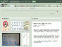 Tablet Screenshot of nibf.deviantart.com