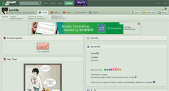 Desktop Screenshot of luvelia.deviantart.com