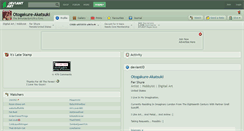 Desktop Screenshot of otogakure-akatsuki.deviantart.com