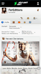 Mobile Screenshot of fereditions.deviantart.com