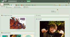 Desktop Screenshot of neworlder.deviantart.com