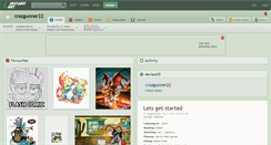 Desktop Screenshot of crazgunner22.deviantart.com