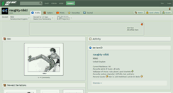 Desktop Screenshot of naughty-nikki.deviantart.com