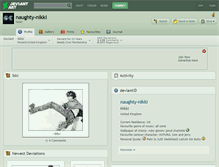 Tablet Screenshot of naughty-nikki.deviantart.com